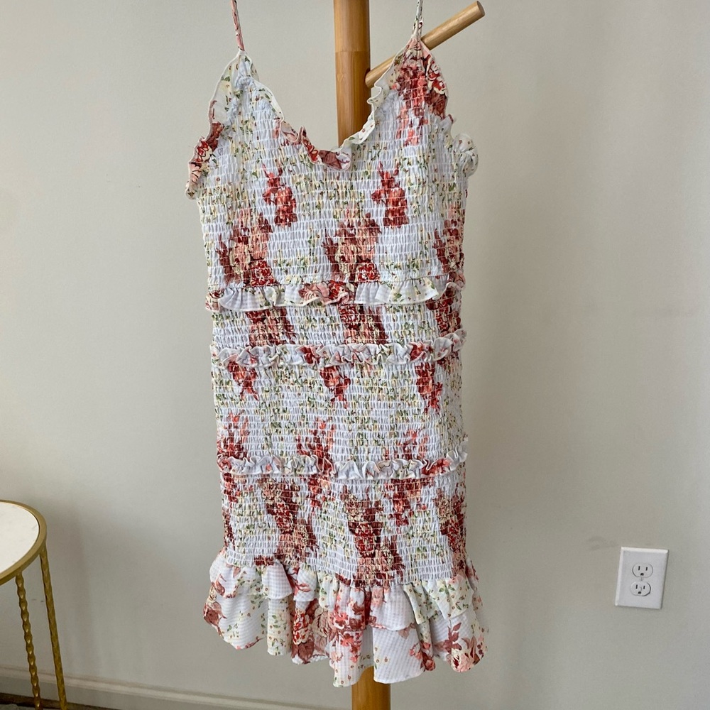 Zara floral mini dress, size small, worn once